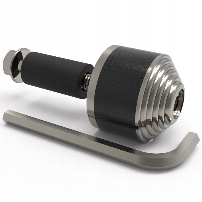 OXFORD CIĘŻARKI KIEROWNICY WŁÓKNO WĘGLOWE srebrny