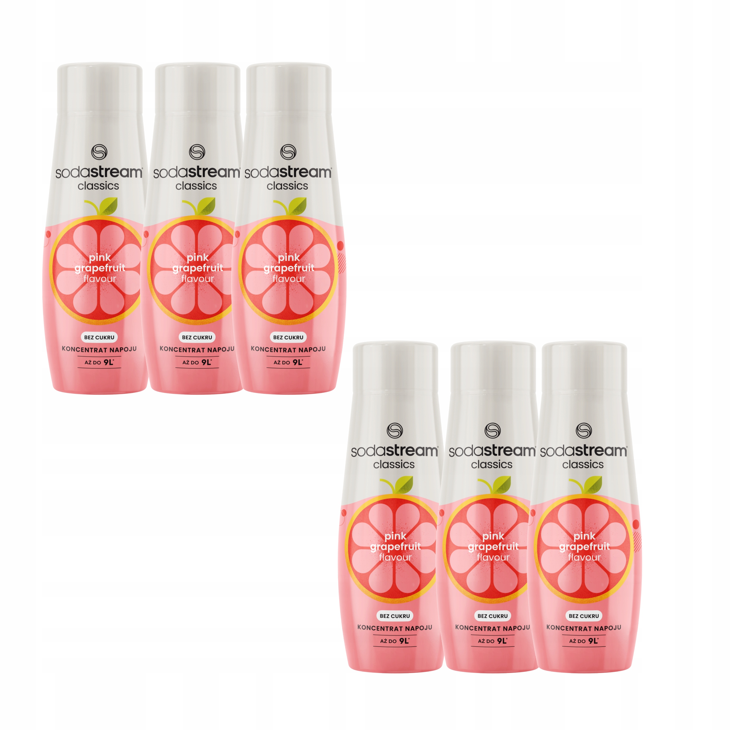 Koncentrat do wody Syrop Sodastream Grapefruit Grejpfrut Bez Cukru 440 ml