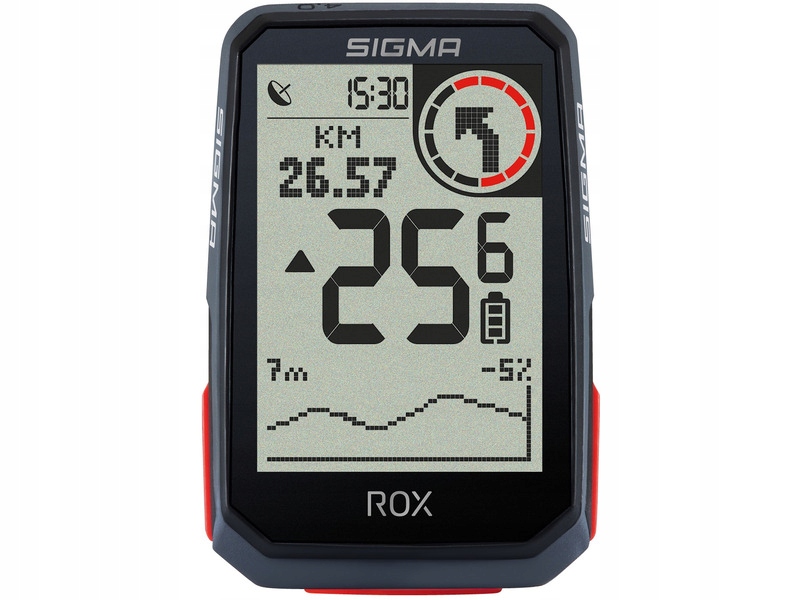 Licznik rowerowy Sigma Rox 4.0 Czarny