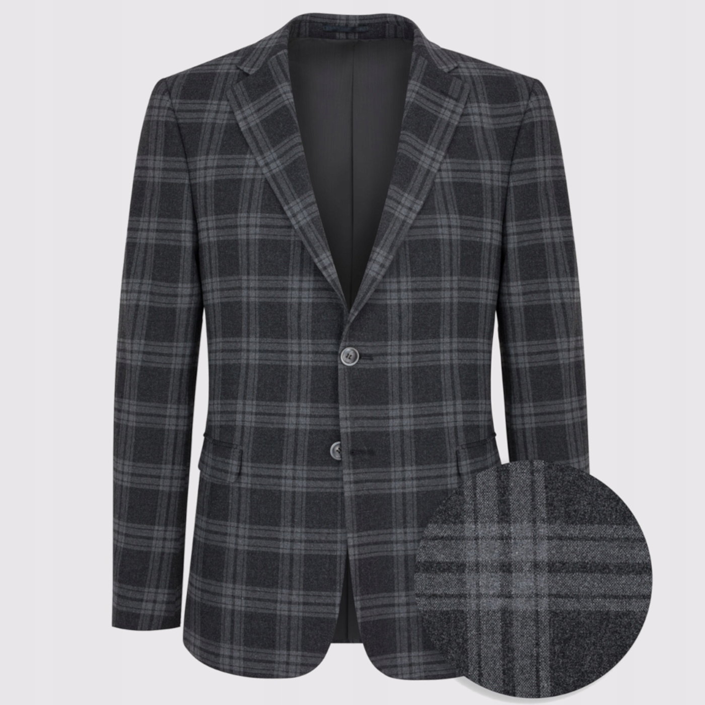 Šedá obleková sako Pako Lorente 176/58