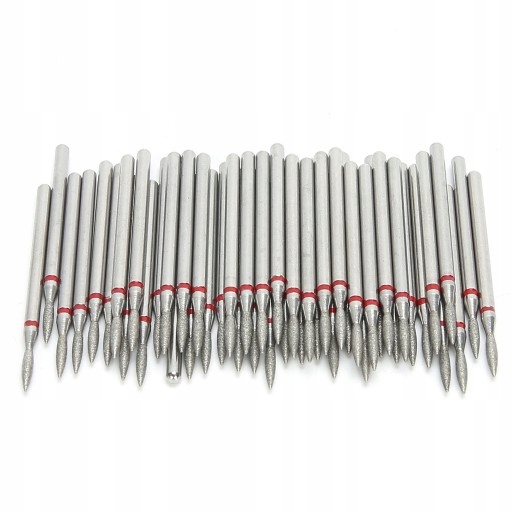 50 SZT. FREZ DIAMENTOWY PŁOMIEŃ DO SKÓREK HYBR Marka inna