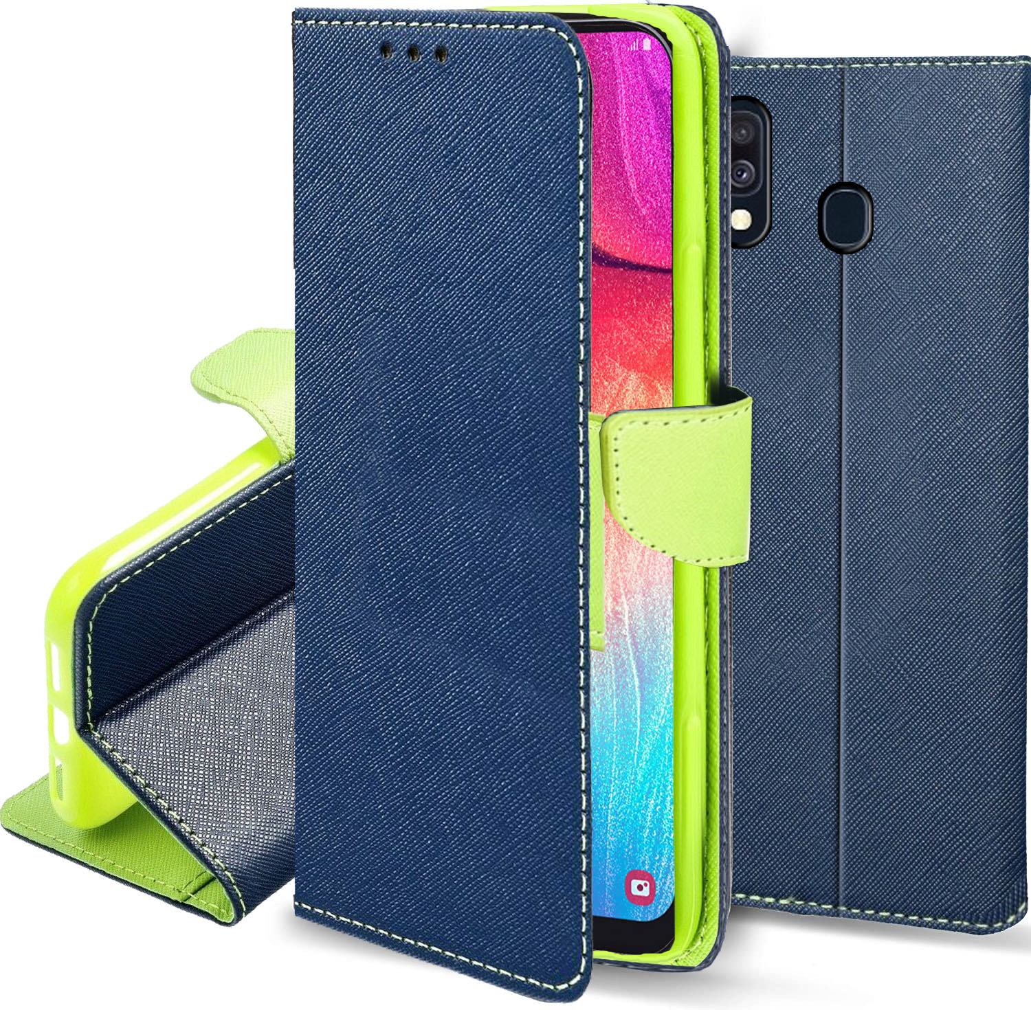

Etui na Samsung Galaxy A20e Fancy Zamykane Szkło