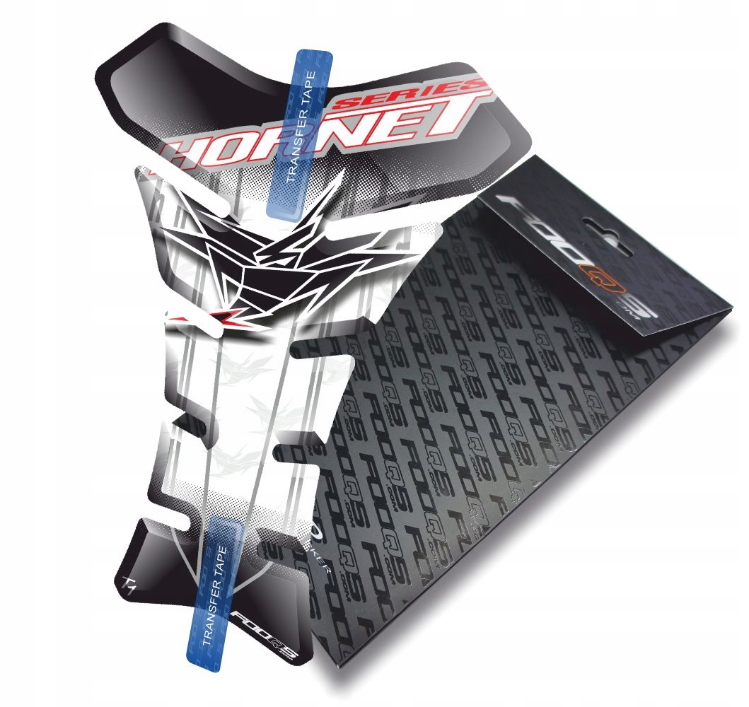 Tank-pad od firmy Fooqs pro Honda Hornet Cb 500 600 900 1000 Bílý