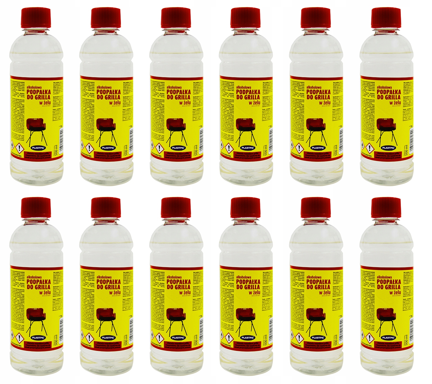 

Podpałka Żelowa do grilla i kominków 0,5L x 12 6