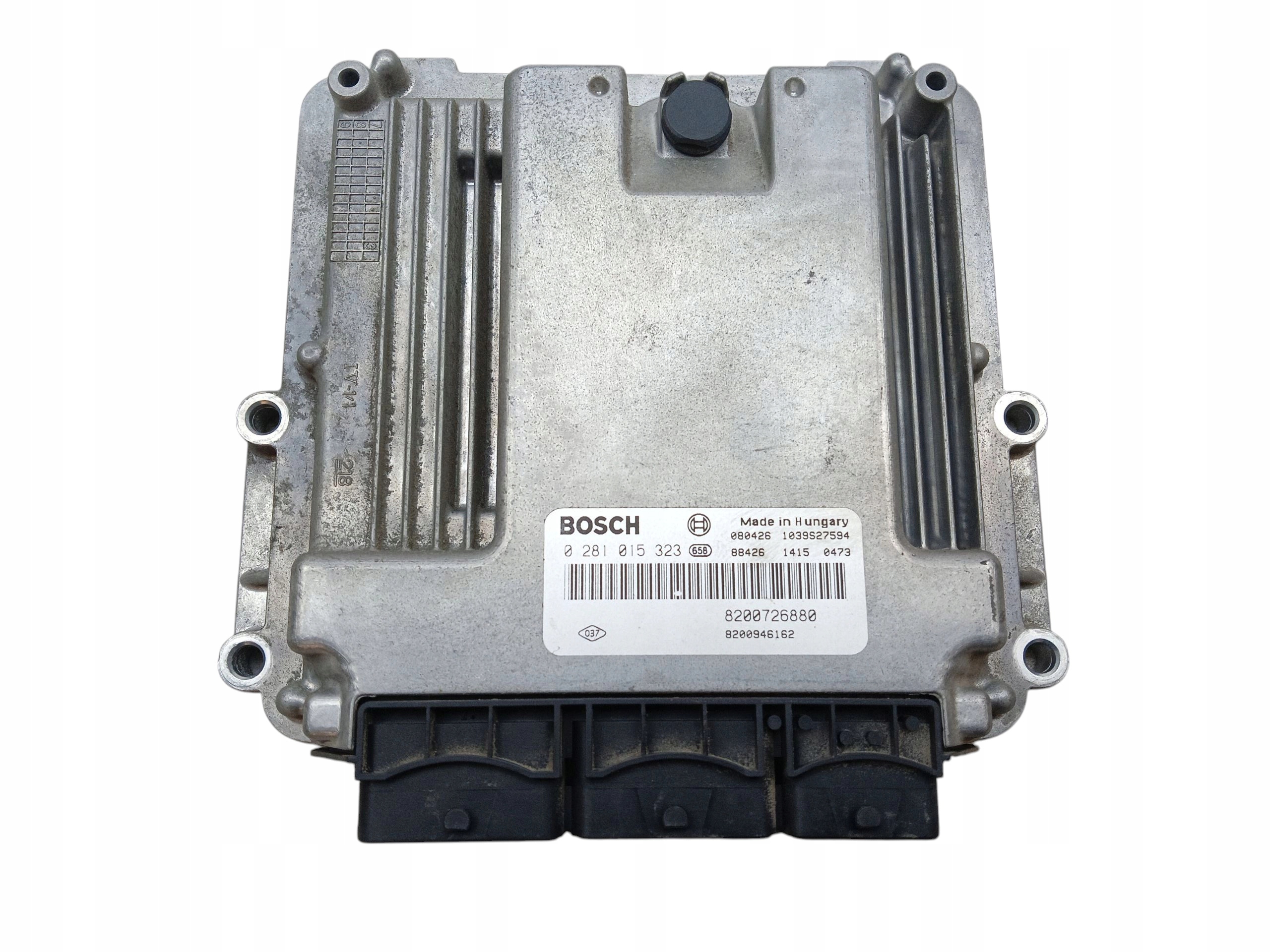 computer control unit of the engine RENAULT LAGUNA III 2.0 DCI 8200726880 0281015323