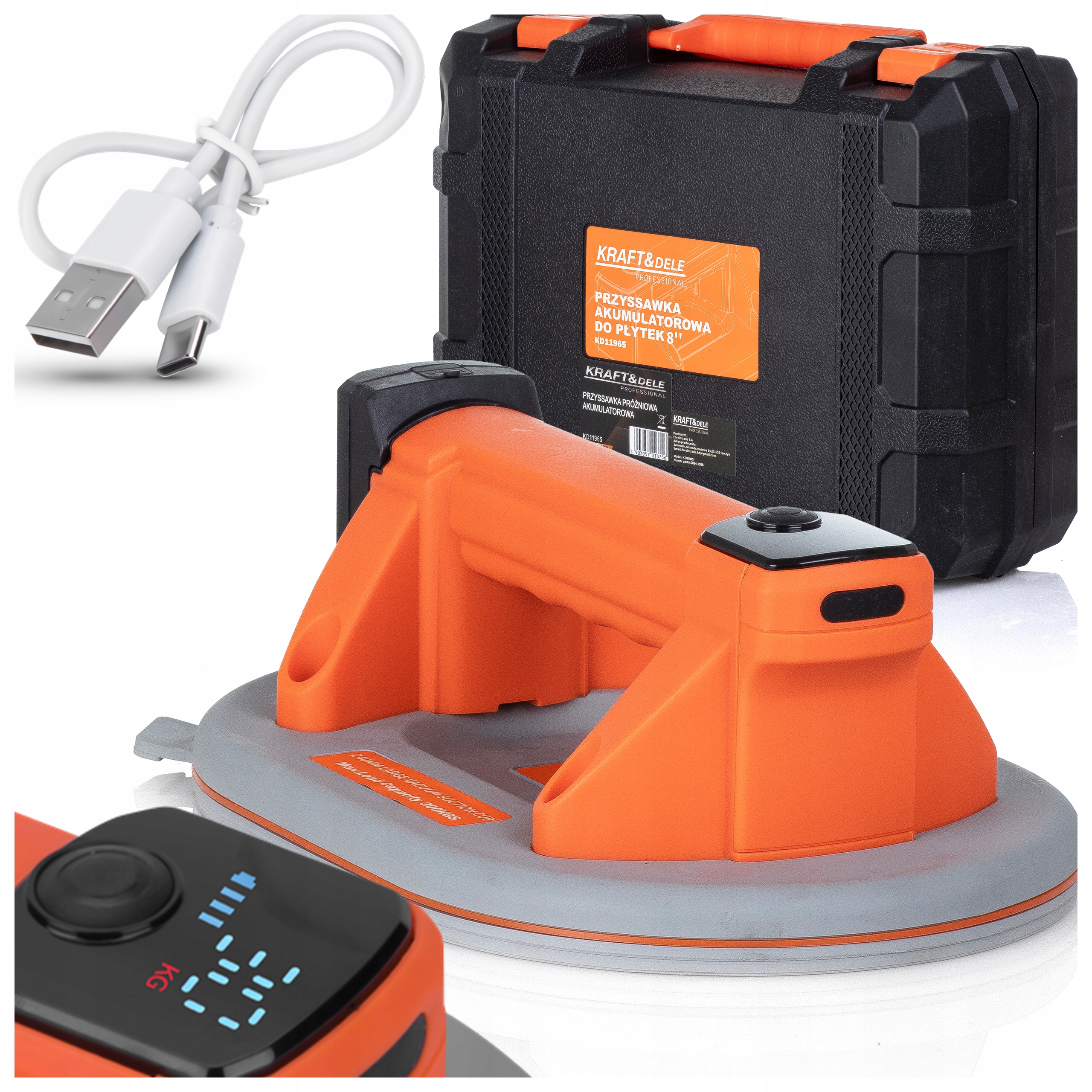 Elektrická Prísavka Na Dlaždice Glazúry 300 kg Automatické Dofukovanie