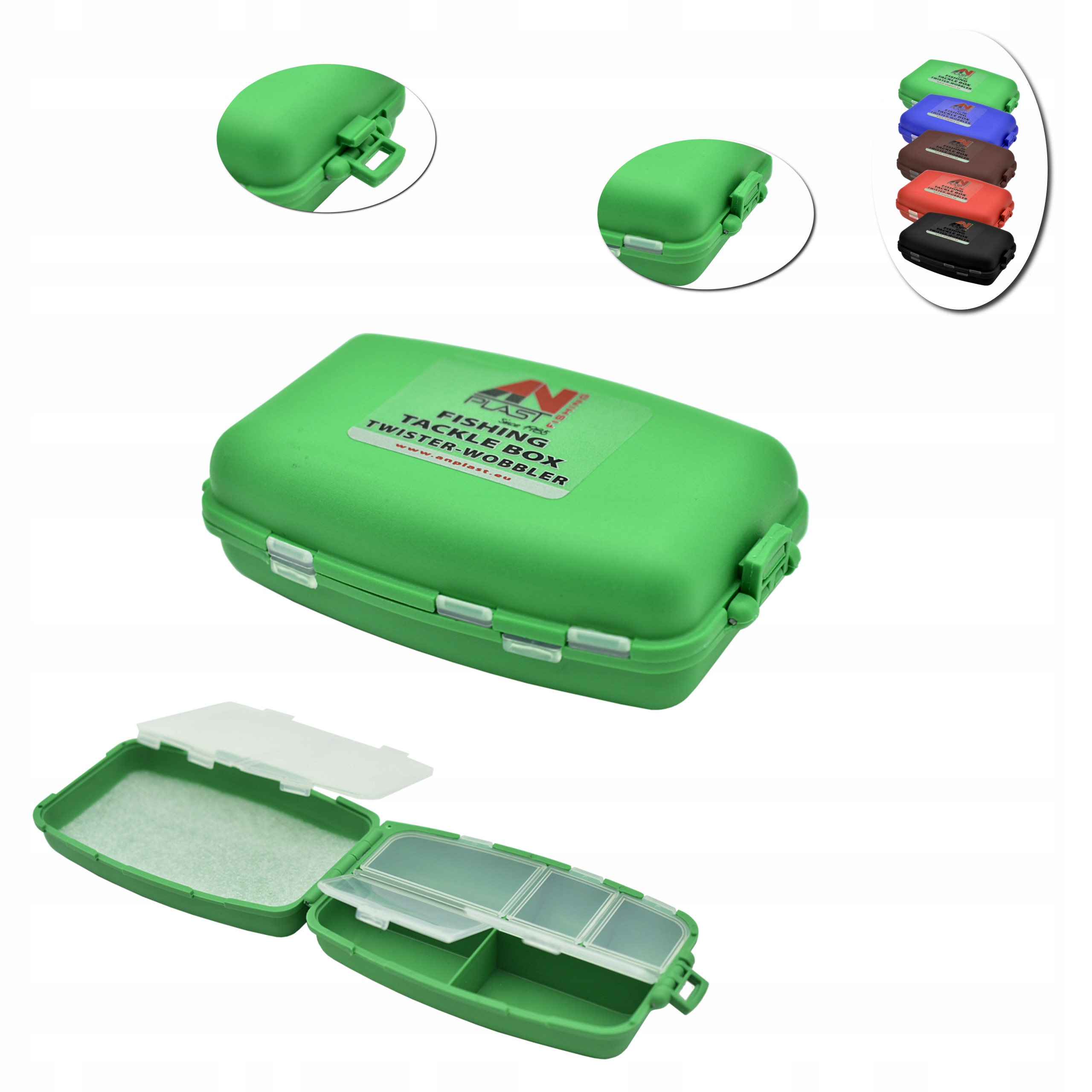 

Organizer Przybornik Wędkarski Twister -Wobbler