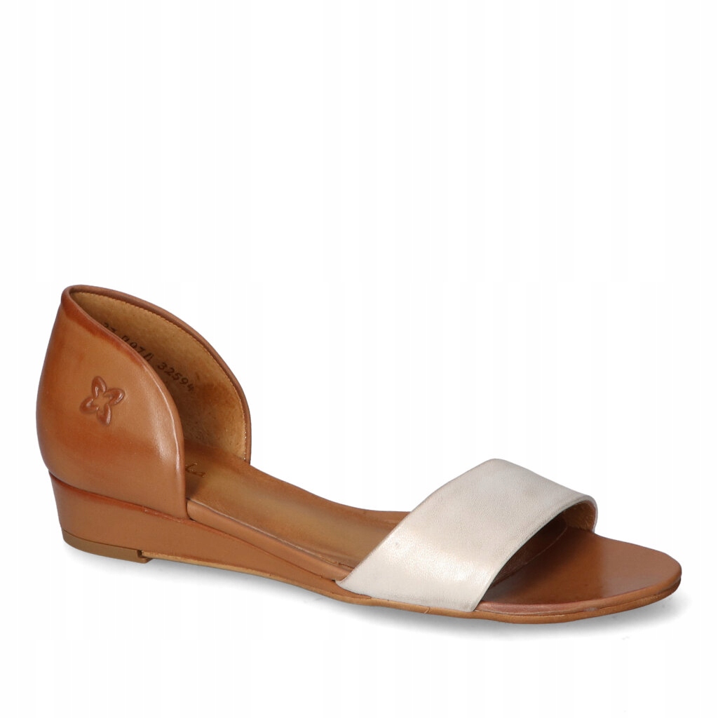 Sandály Maciejka 01971-45/00-5 Rudé přetíratelné 37