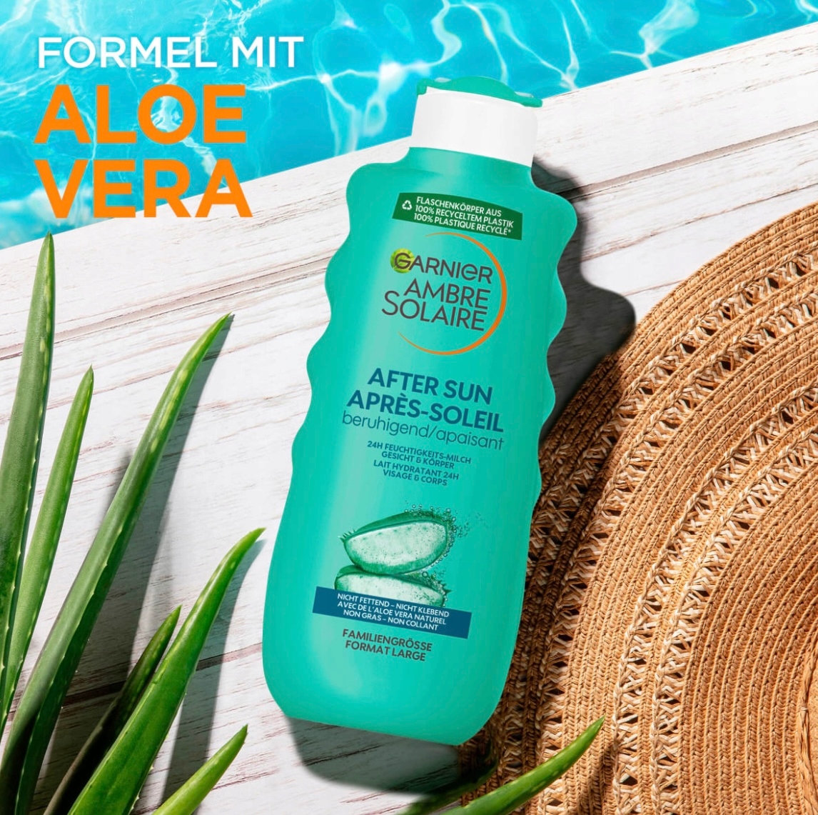Garnier Ambre Solaire After Sun mleczko po opalaniu 400 ml z NIEMIEC Rodzaj mleczko