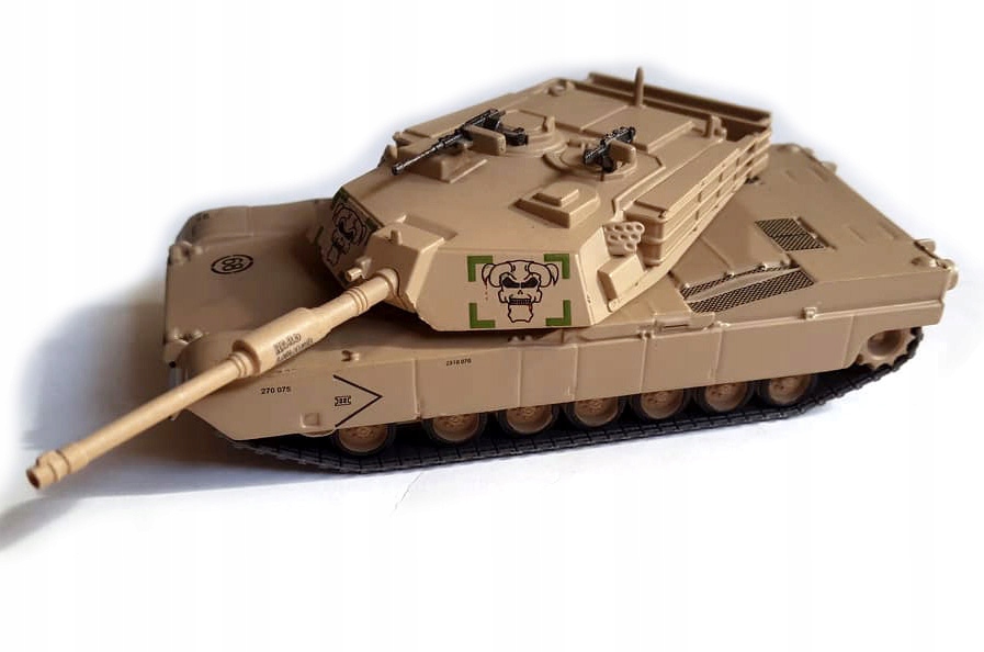 

Czołg kolekcjonerski M1 plastik+metal 14cm zabawka