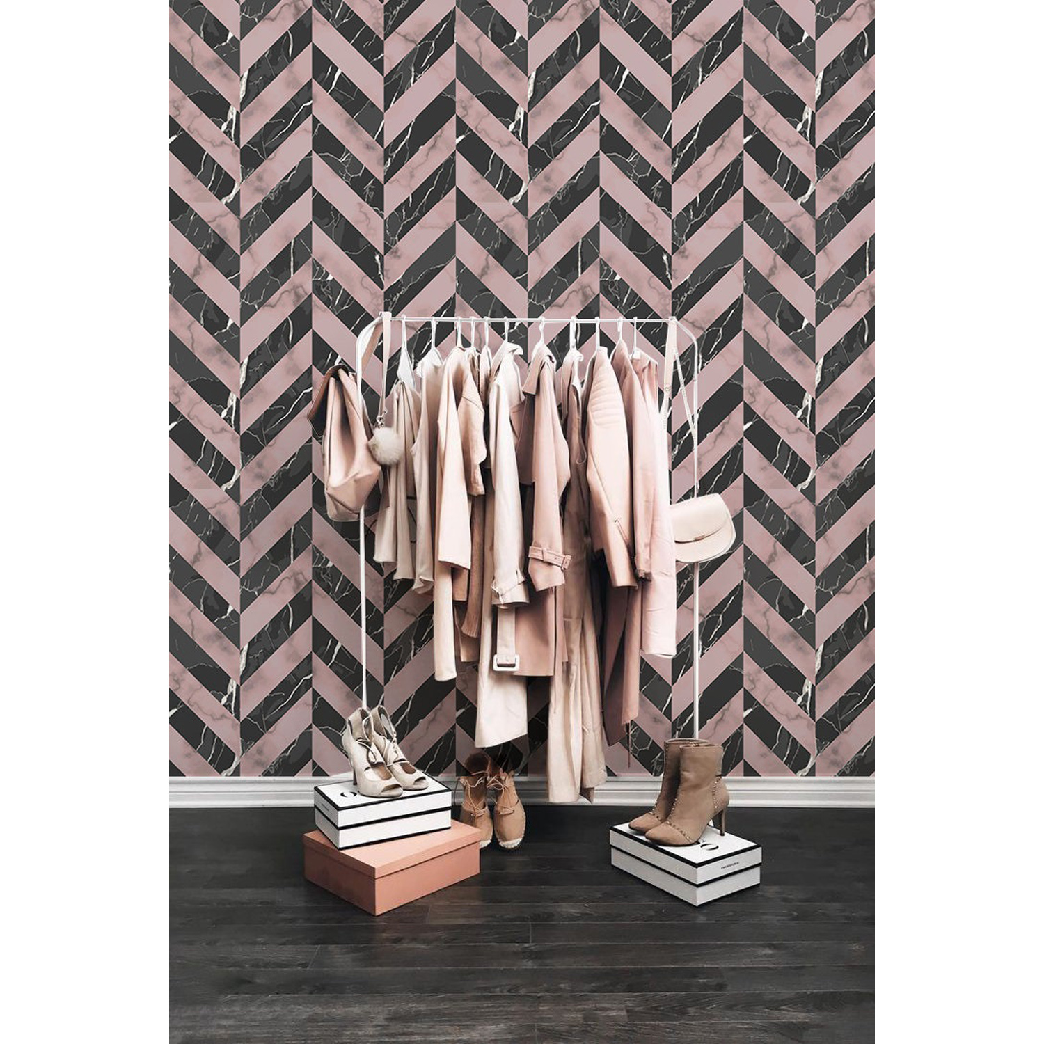 

Tapeta flizelina Tekstura marmuru loft 152x104 cm