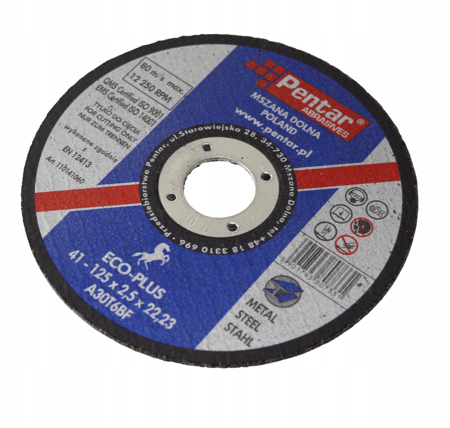 

Tarcza 125X2,5 Pentar