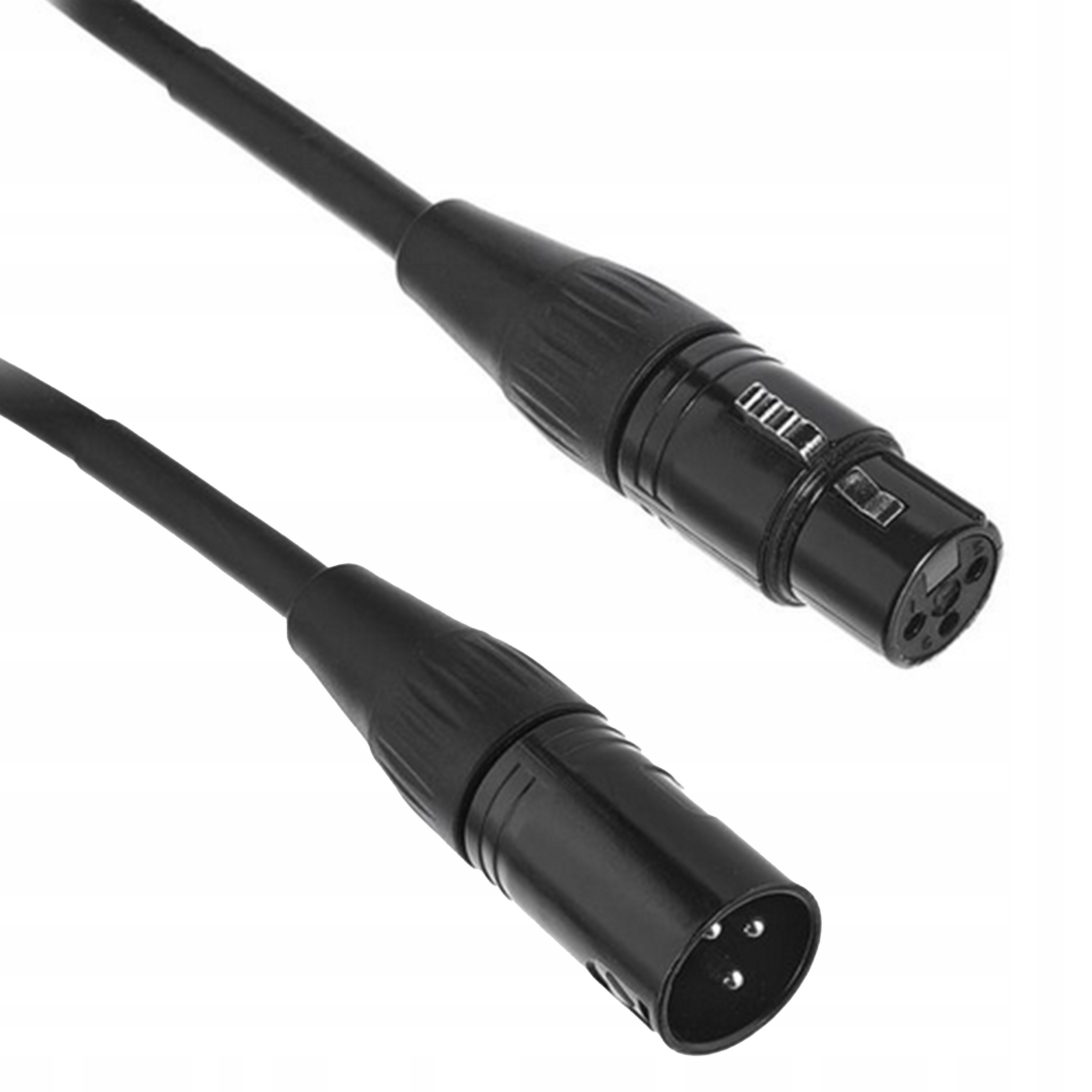 Kabel przewód mikrofonowy Xlr Xlr 20 m czarny Rean Neutrik pro snake