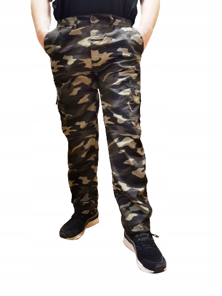 

Spodnie Bojówki Męskie Moro Pas 104-127 CM r. 5XL