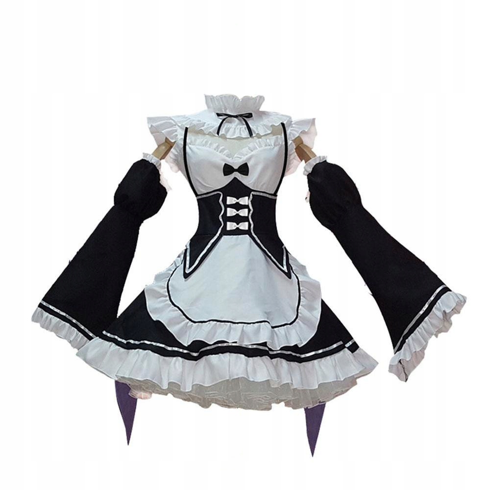 

Kostium Cosplay Anime Re Zero Lolita Pokojówka