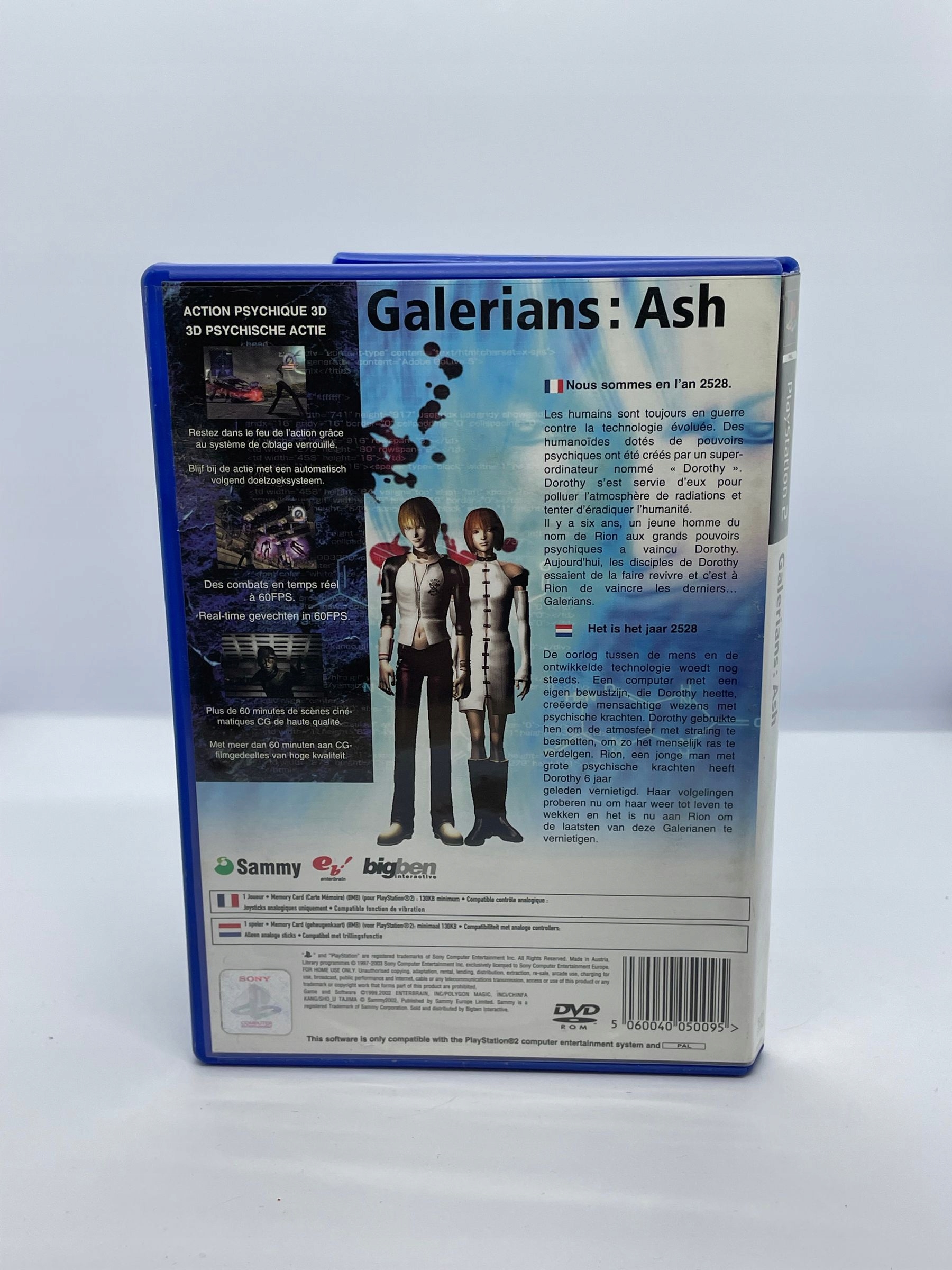 Gra Galerians Ash PS2 Tematyka gry akcji