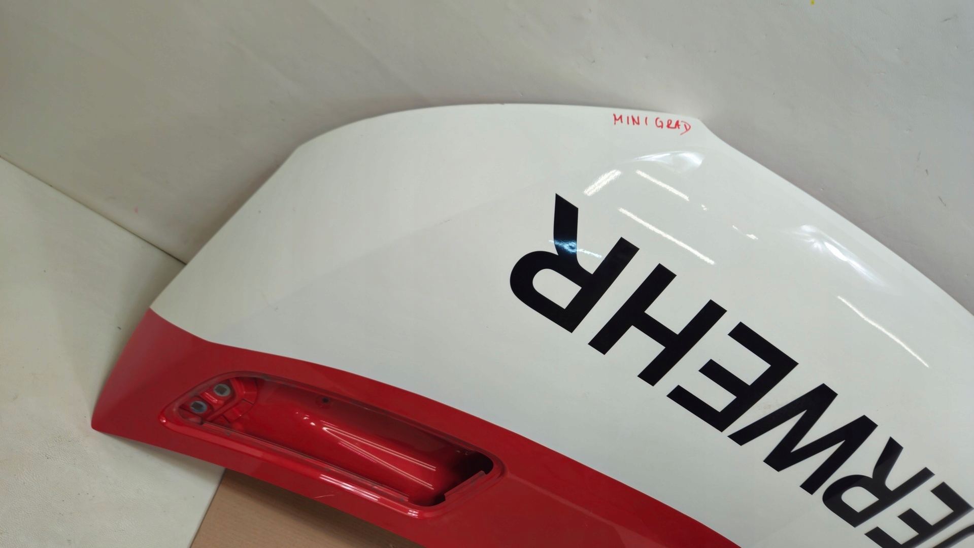 Motorhaube Mercedes-Benz Sprinter W910 Bonnet Hood - Thumbnail 4