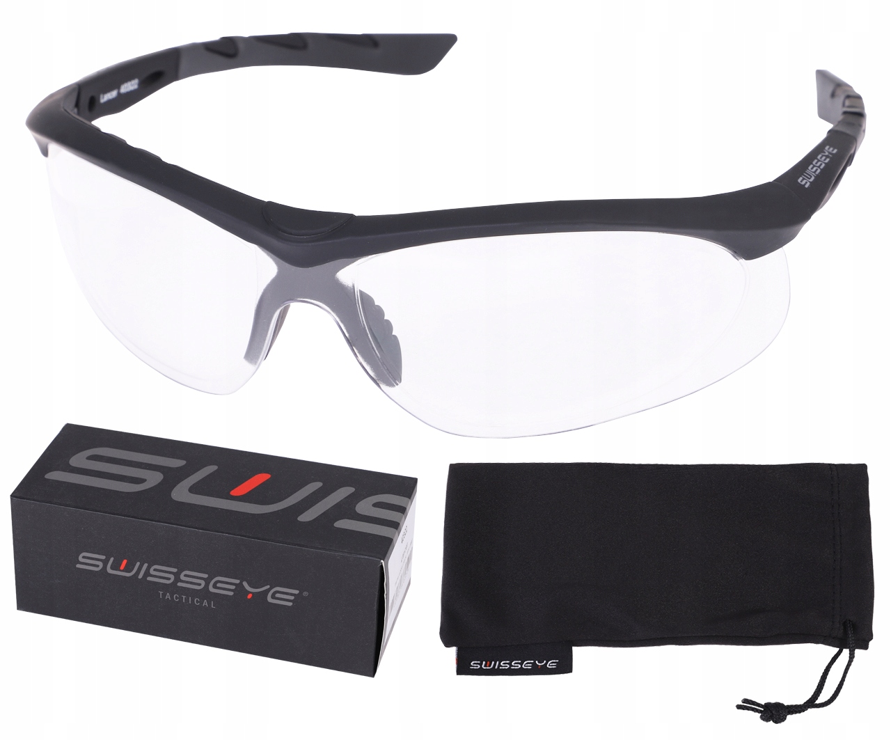 

Okulary Balistyczna Ochronne Swisseye Lancer Clear