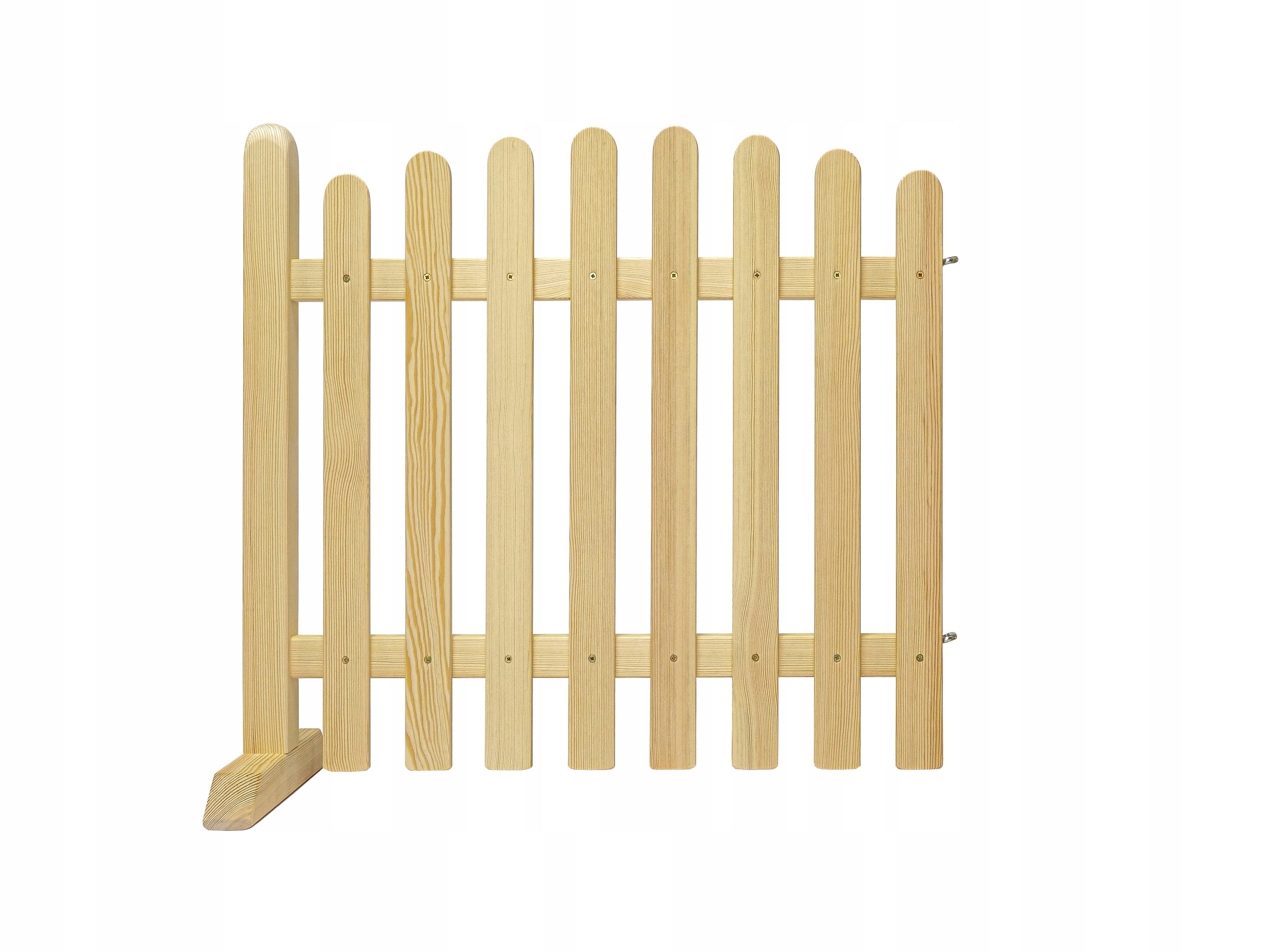 Volně stojící plot do interiéru s podstavcem H70 cm, dřevěný, přírodní