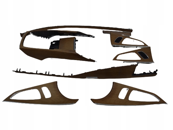 4G8857298CS KOMPLET DEKORÓW AUDI A7 KB4 DREWNO