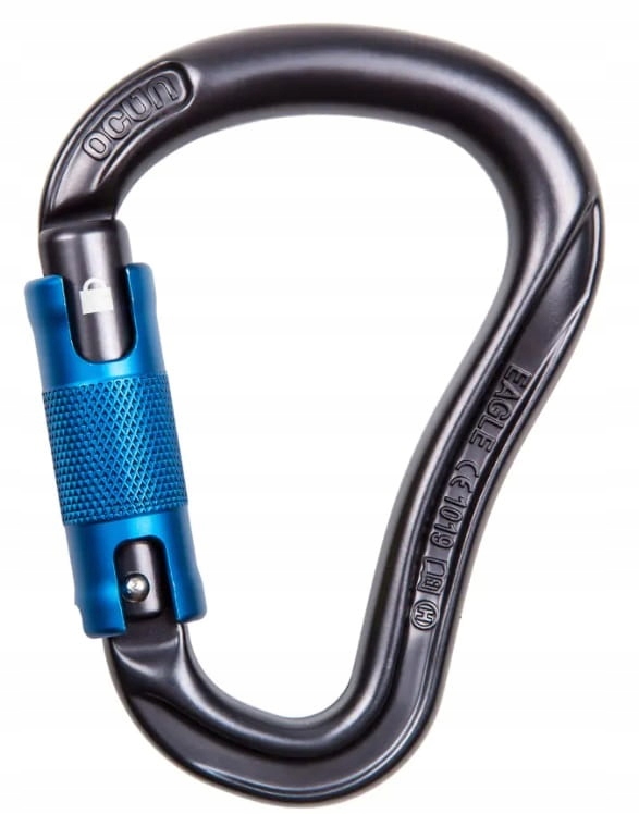 Karabinek Ocun Eagle Hms Triple anthracite/blue