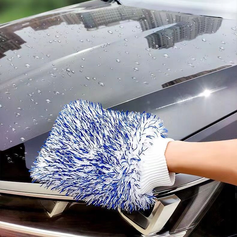 Rękawica do mycia auta z mikrofibry profesjonalna Producent Inny