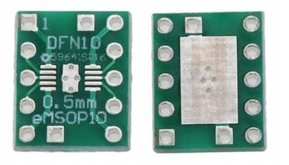 Adapter PCB DFN10 na DIP10