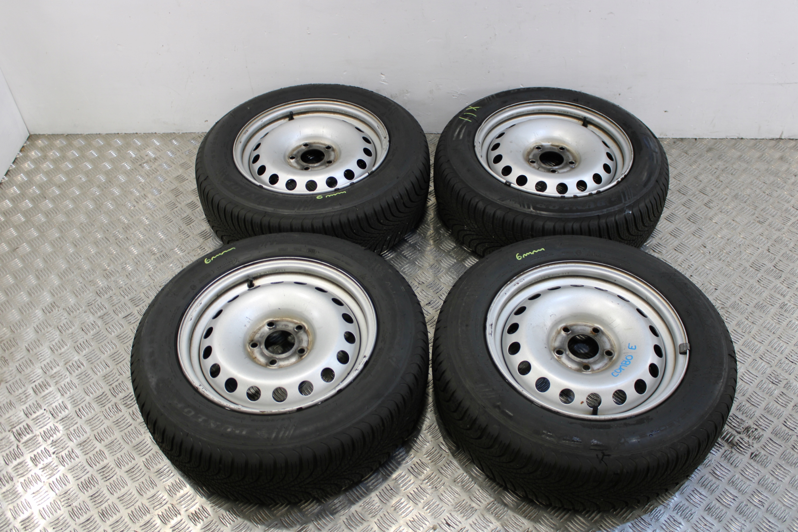 wheels discs disc 195/65 R15 ET43 9831777877 OPEL COMBO E