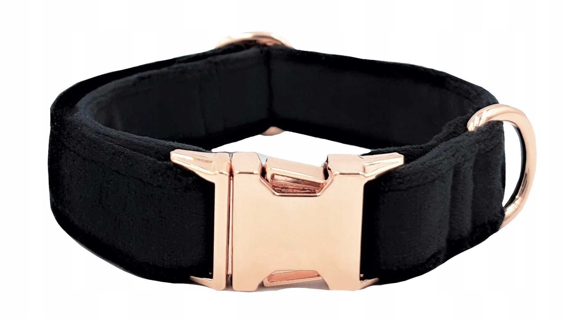 

Obroża Dla Psa Kota Rose Gold Czarna Welur Xs/s