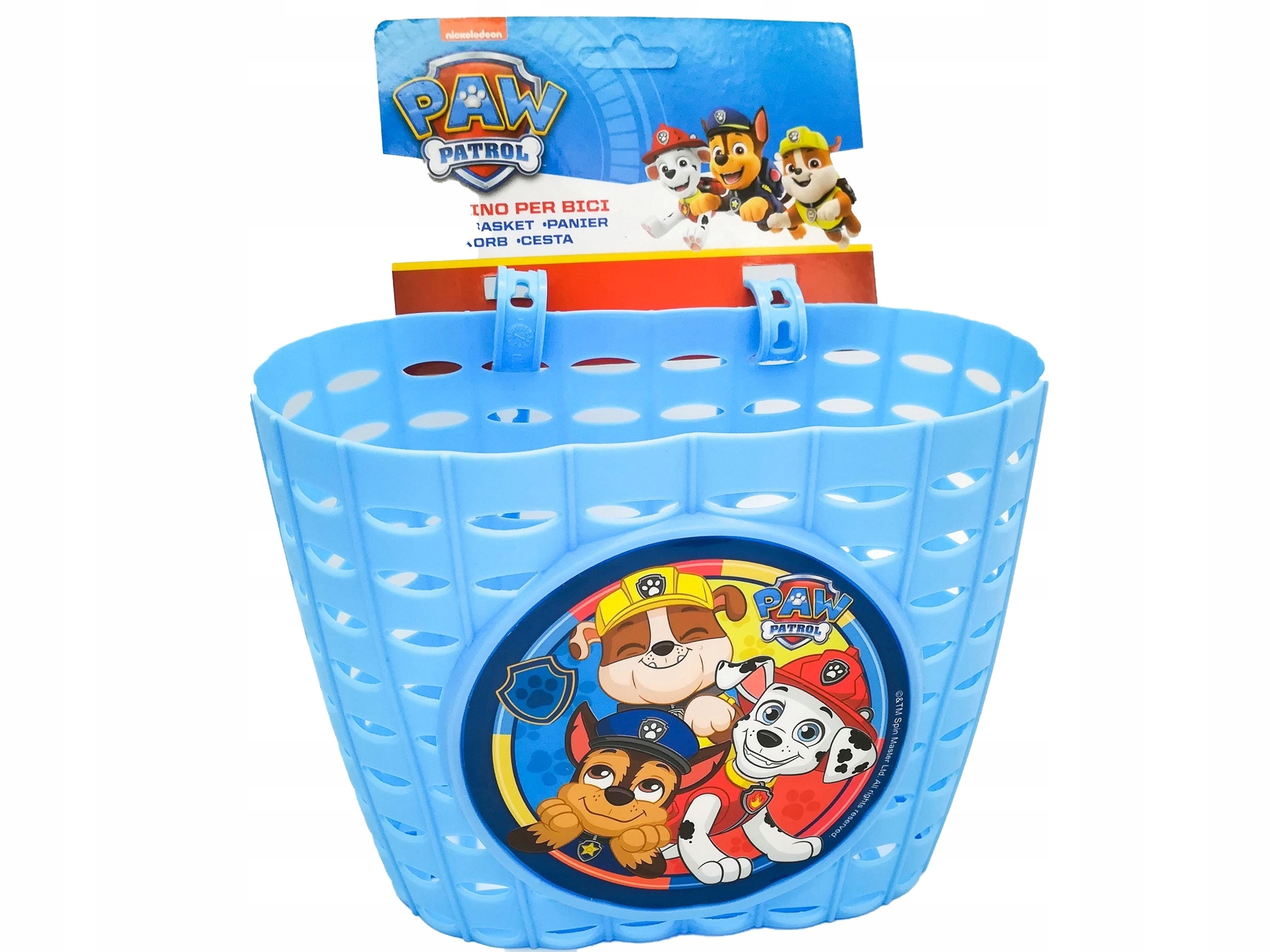 

Kosz rowerowy Nickelodeon Psi Patrol niebieski