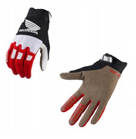 Rukavice Honda MX Čierna/Červená/Biela Xs