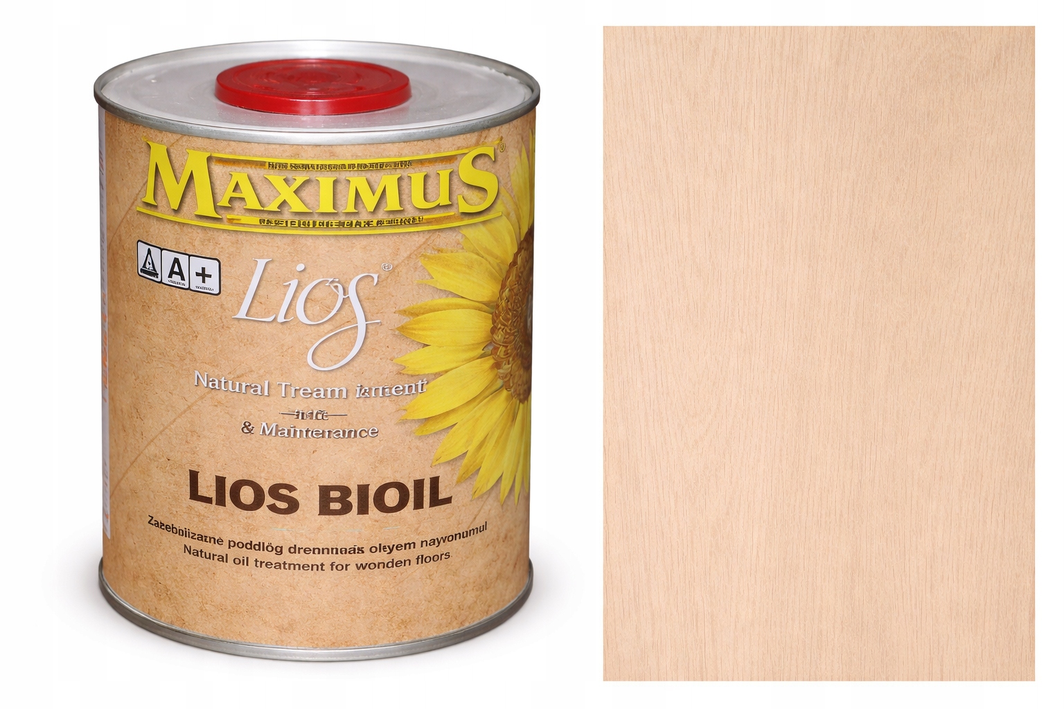 Maximus Lios Bioil Fresco Bělený barvicí olej na dřevo 1 l