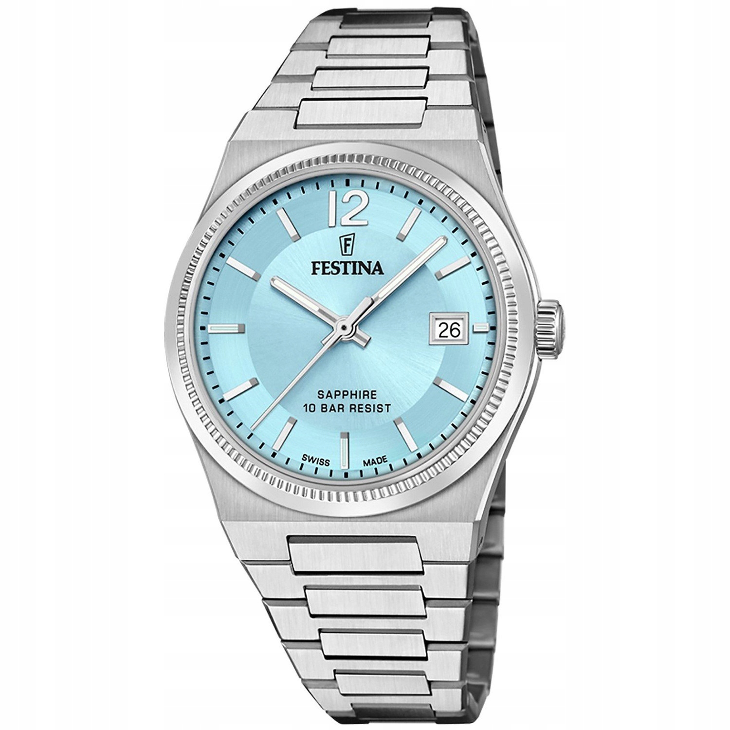 Dámské hodinky Festina F20035-7 stříbrné