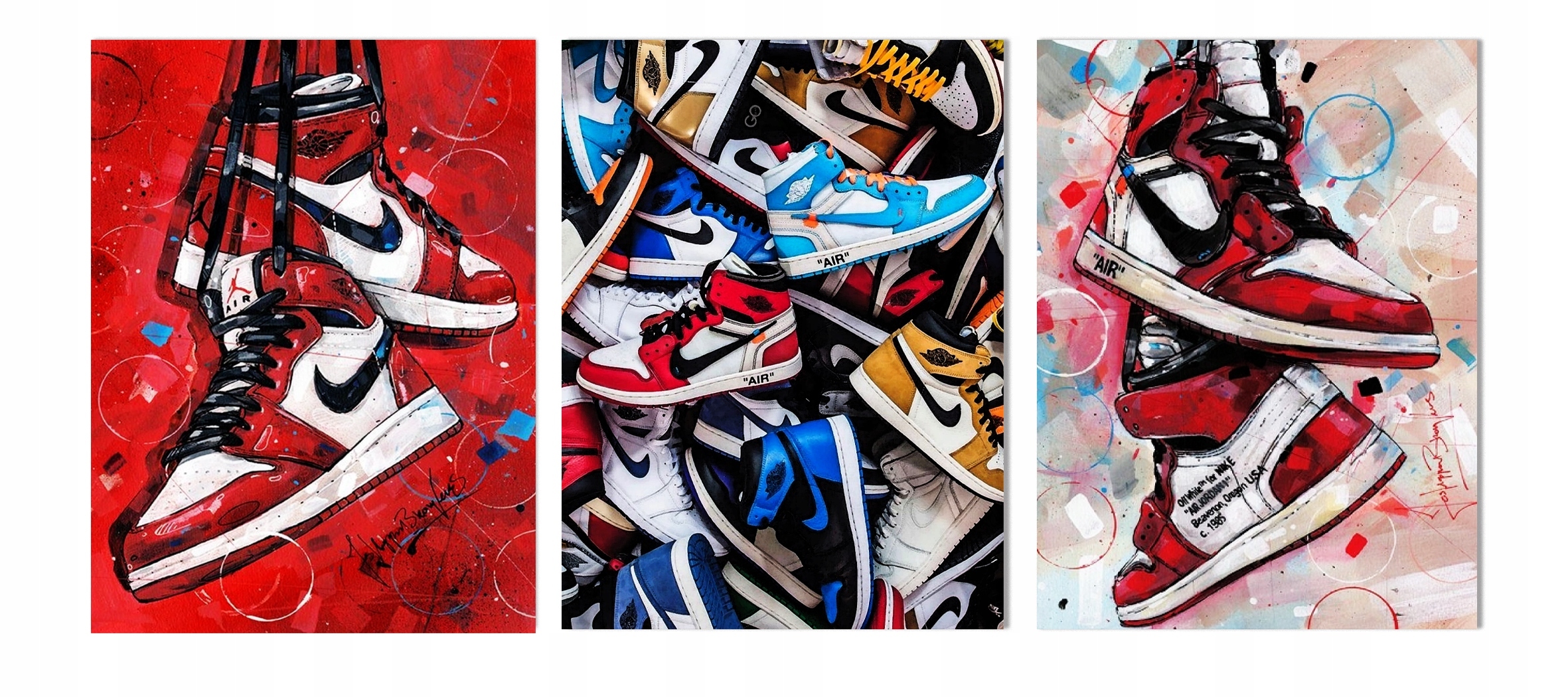 Obraz na zeď Boty Jordan shoes sneakerhead dárek 40x90 cm