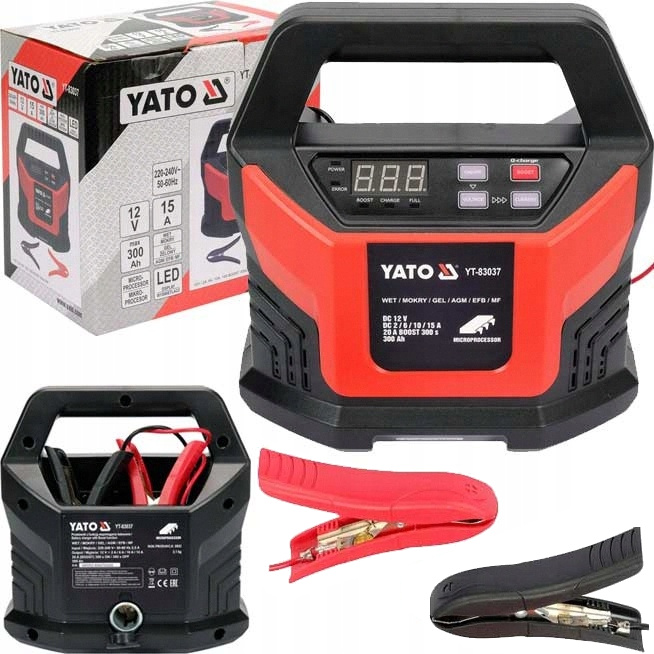Yato Prostownik Elektroniczny 12V 2-20A 300Ah