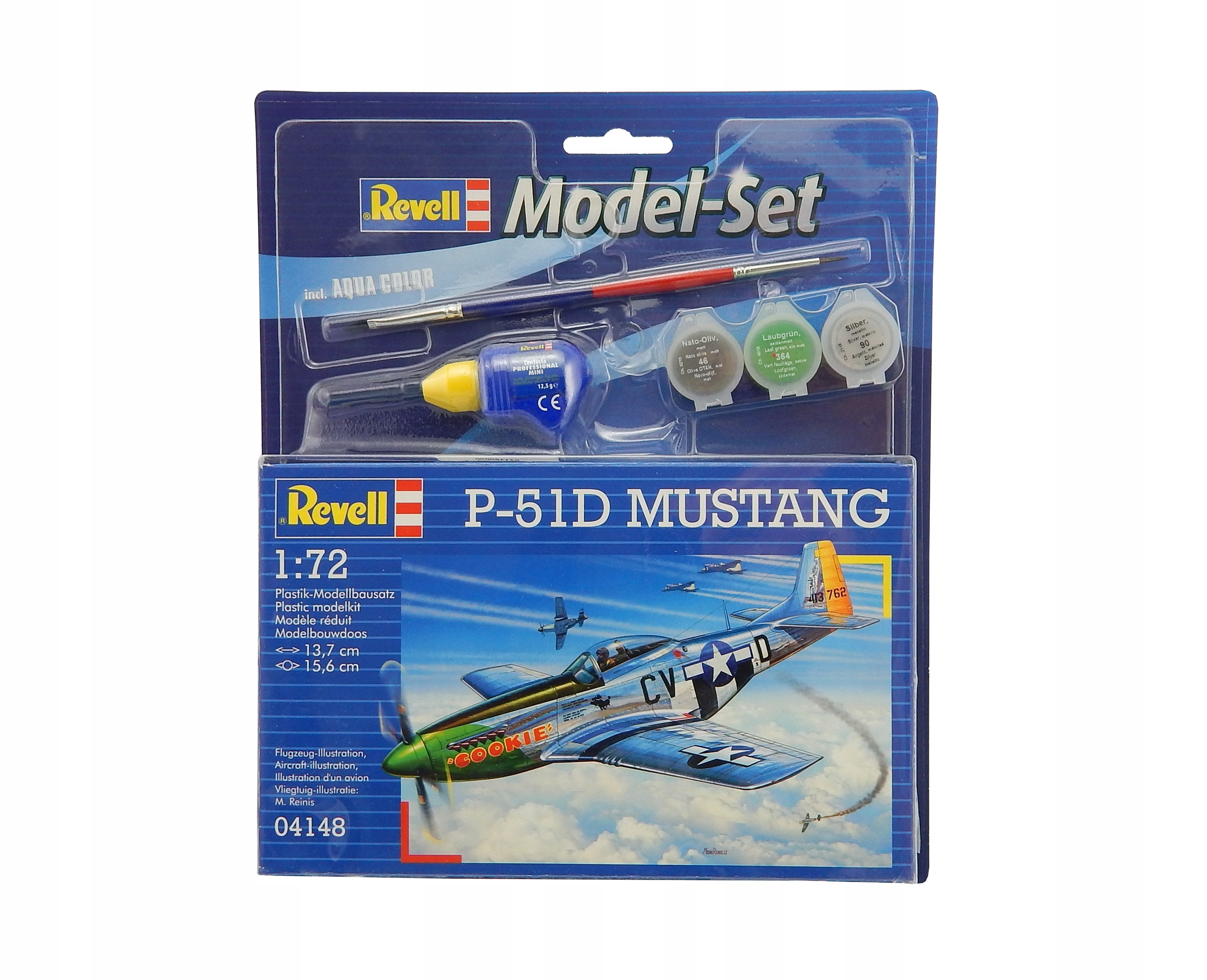 

A6653 Model samolotu do sklejania zestaw P-51D