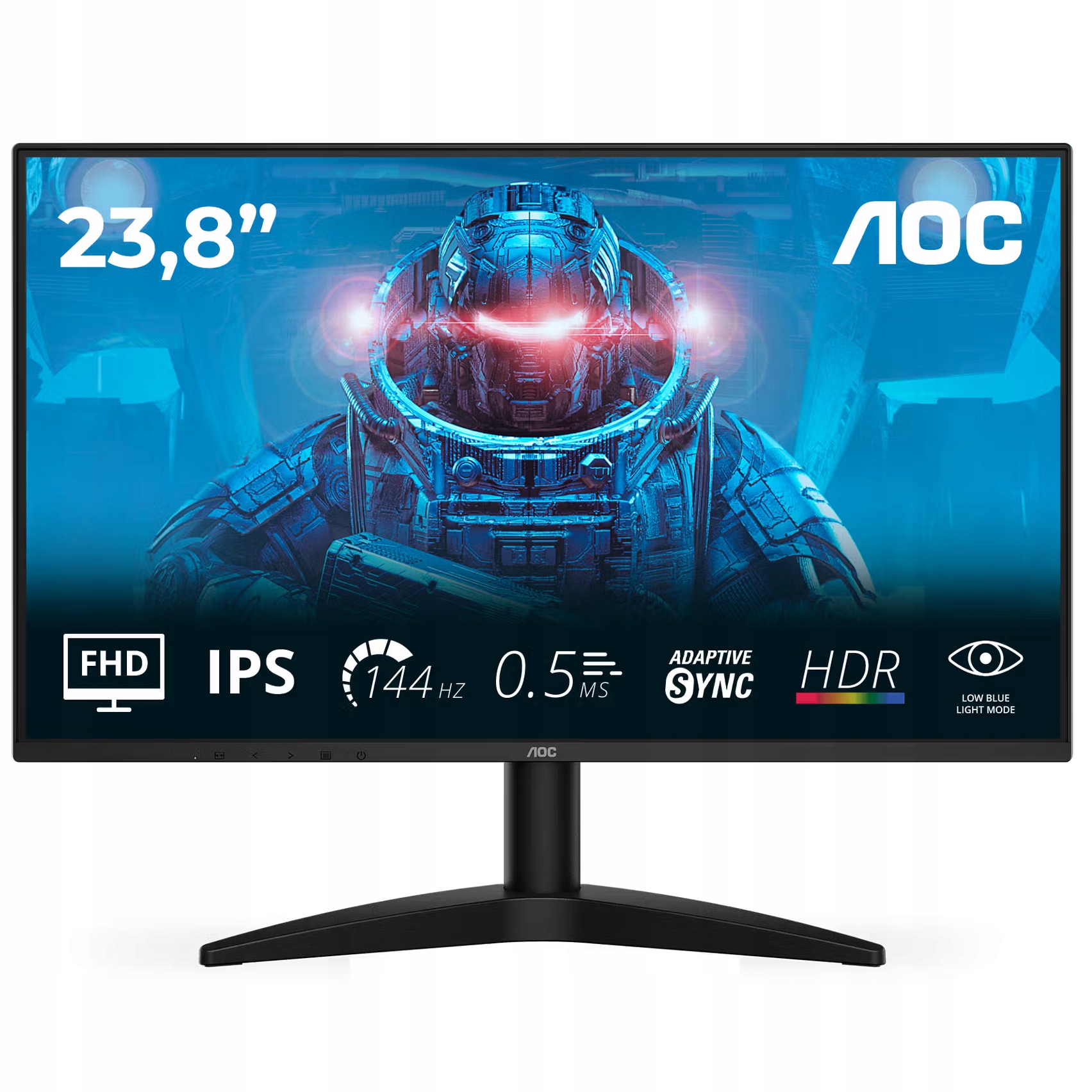 Monitor Aoc 24B36X 1920 x 1080 (FullHD) Ips 144 Hz