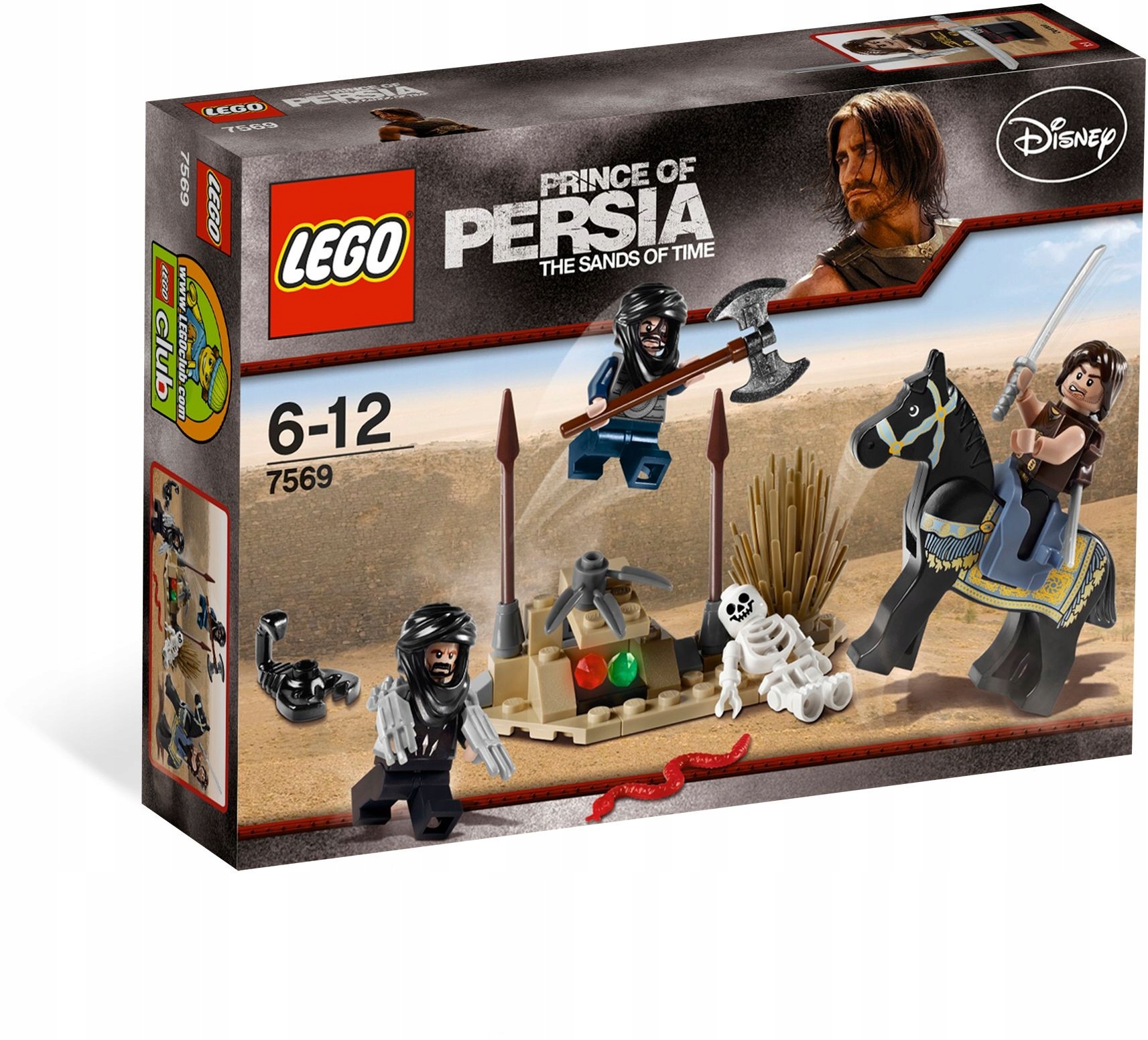 7569 Lego Prince of Persia Útok v poušti, nové v krabici (misb)