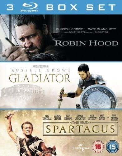 Robin Hood (2010) Spartacus (1960) Gladiator