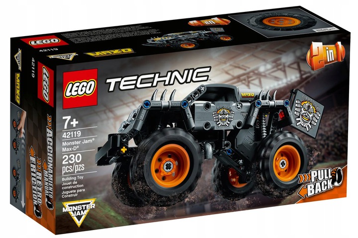 

Lego Technic Monster Truck Jam Max-D 42119