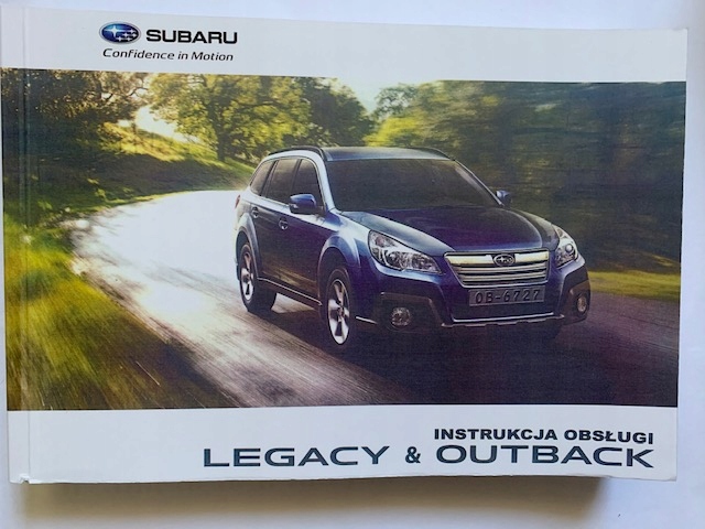 Subaru legacy Outback руководство по эксплуатации 2009-2013