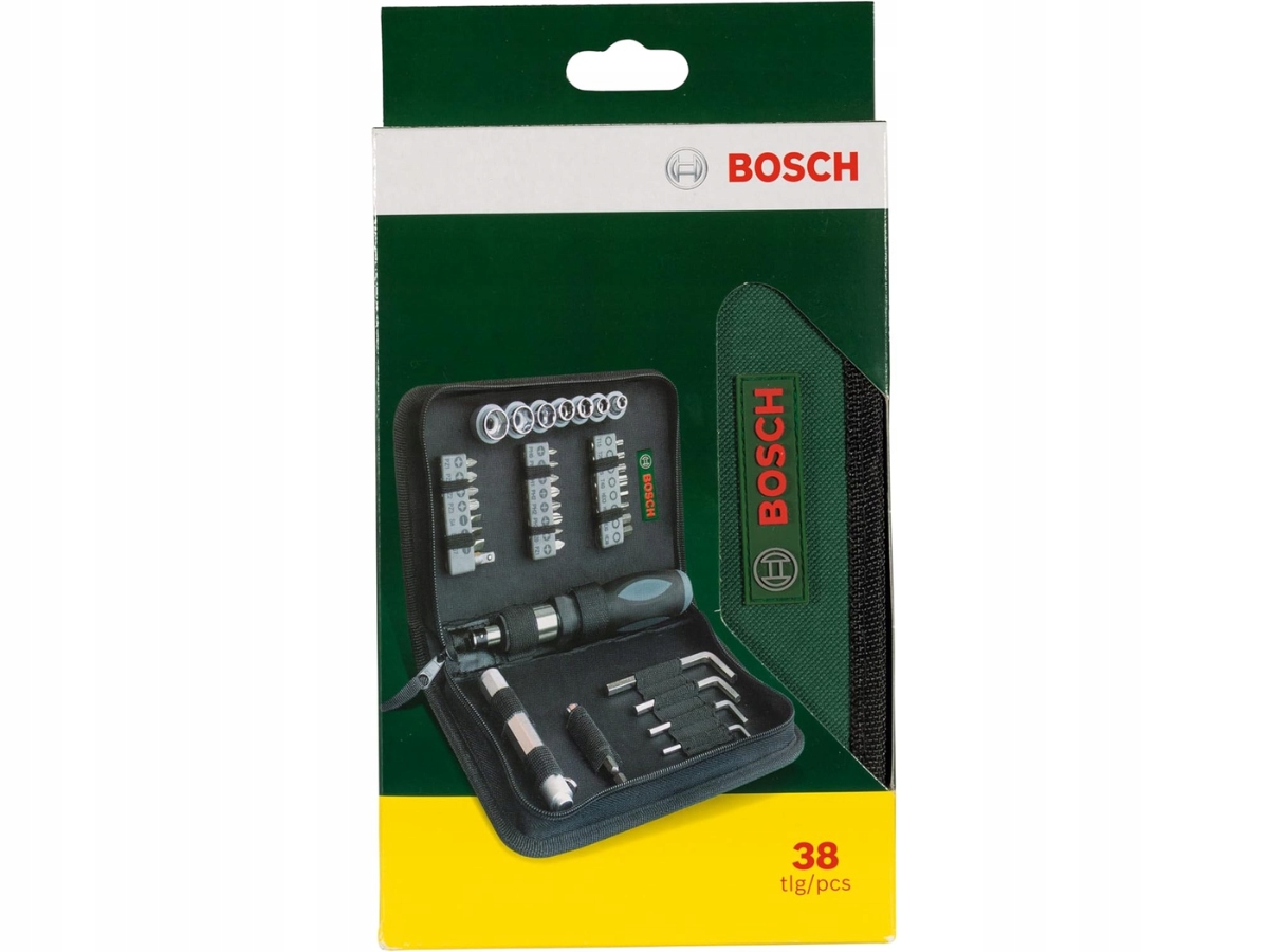 BOSCH ZESTAW BITÓW NARZĘDZIOWY 38szt. Marka Bosch
