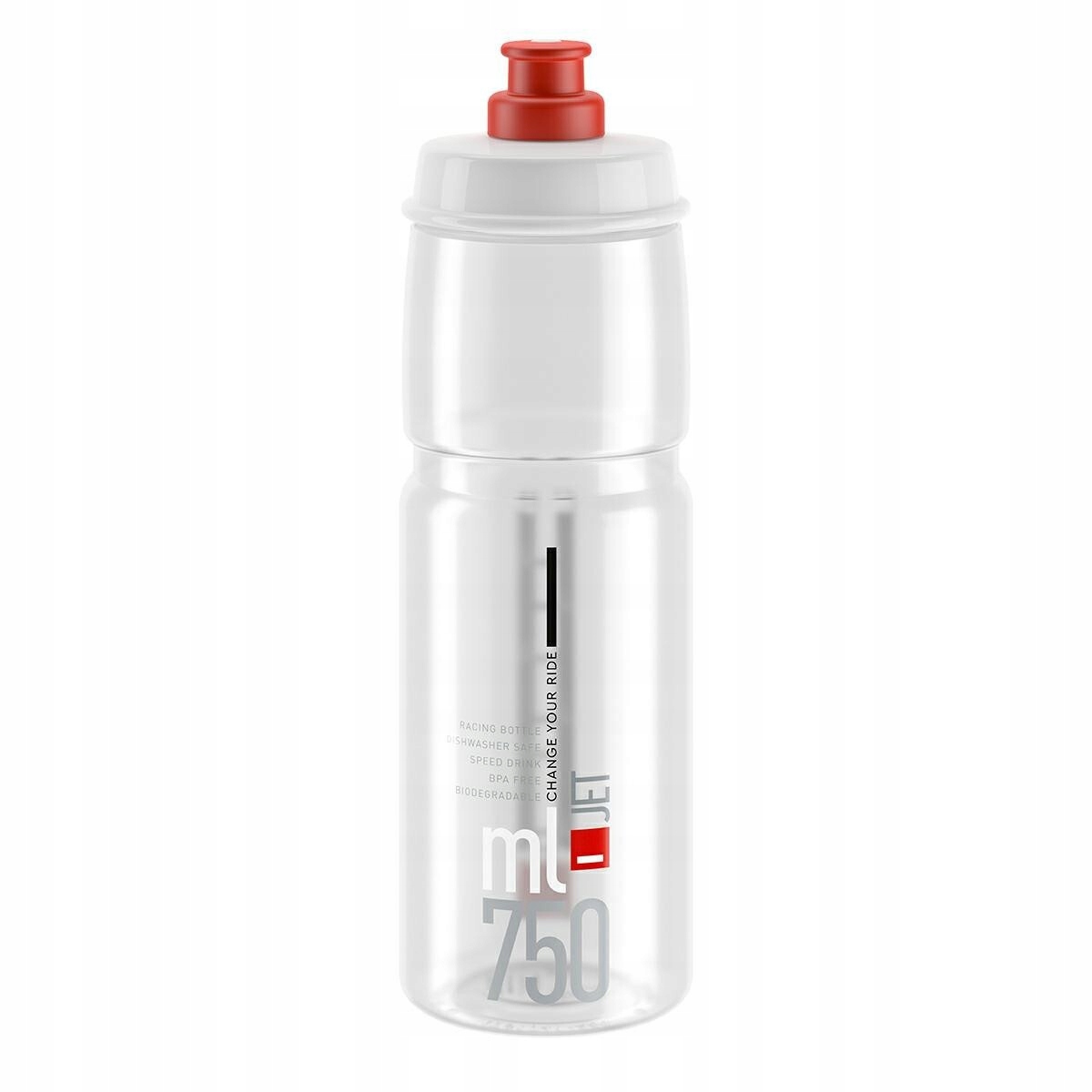 Bidon Elite Jet przeźroczysty 750ml