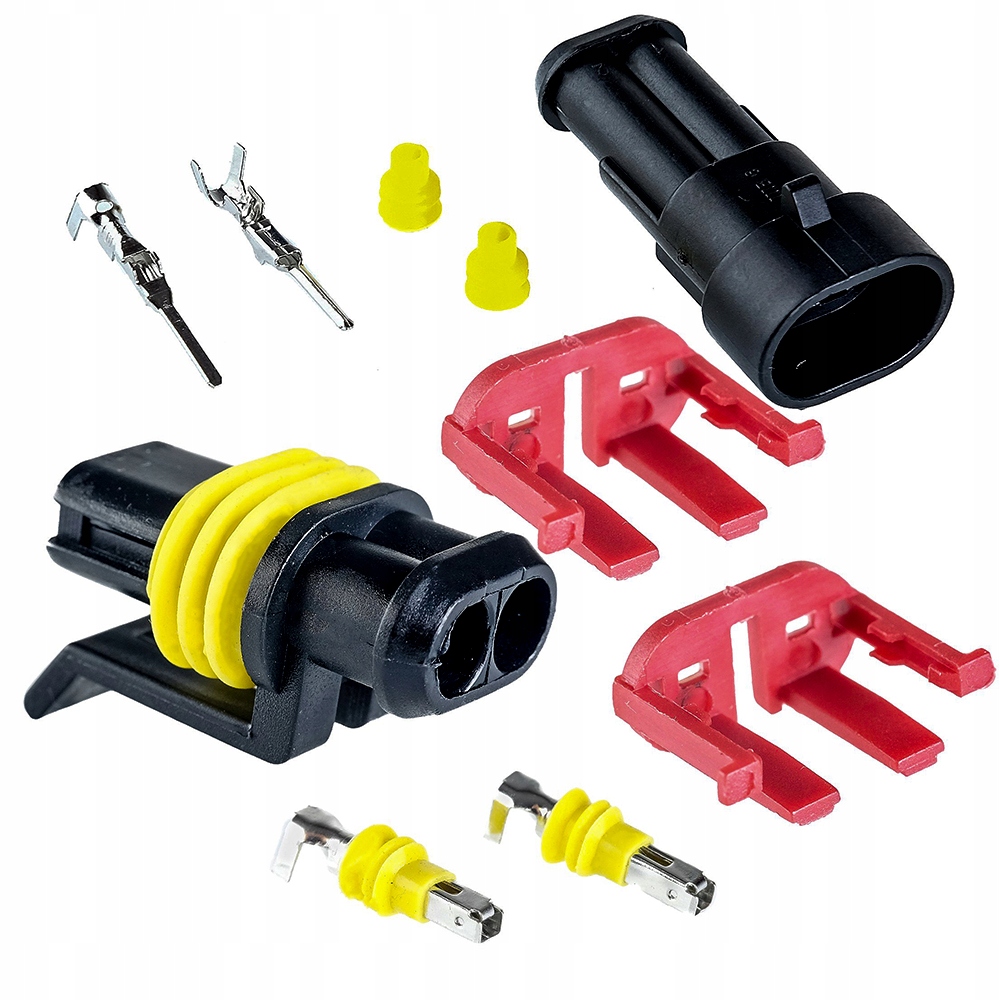 KOSTKA WTYK ZŁĄCZE HERMETYCZNE SUPERSEAL 2 PINOWE Producent części Inny