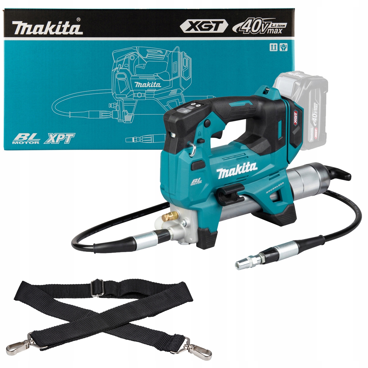 Makita Smarownica akumulatorowa 40V Xgt 690 bar body GP001GZ