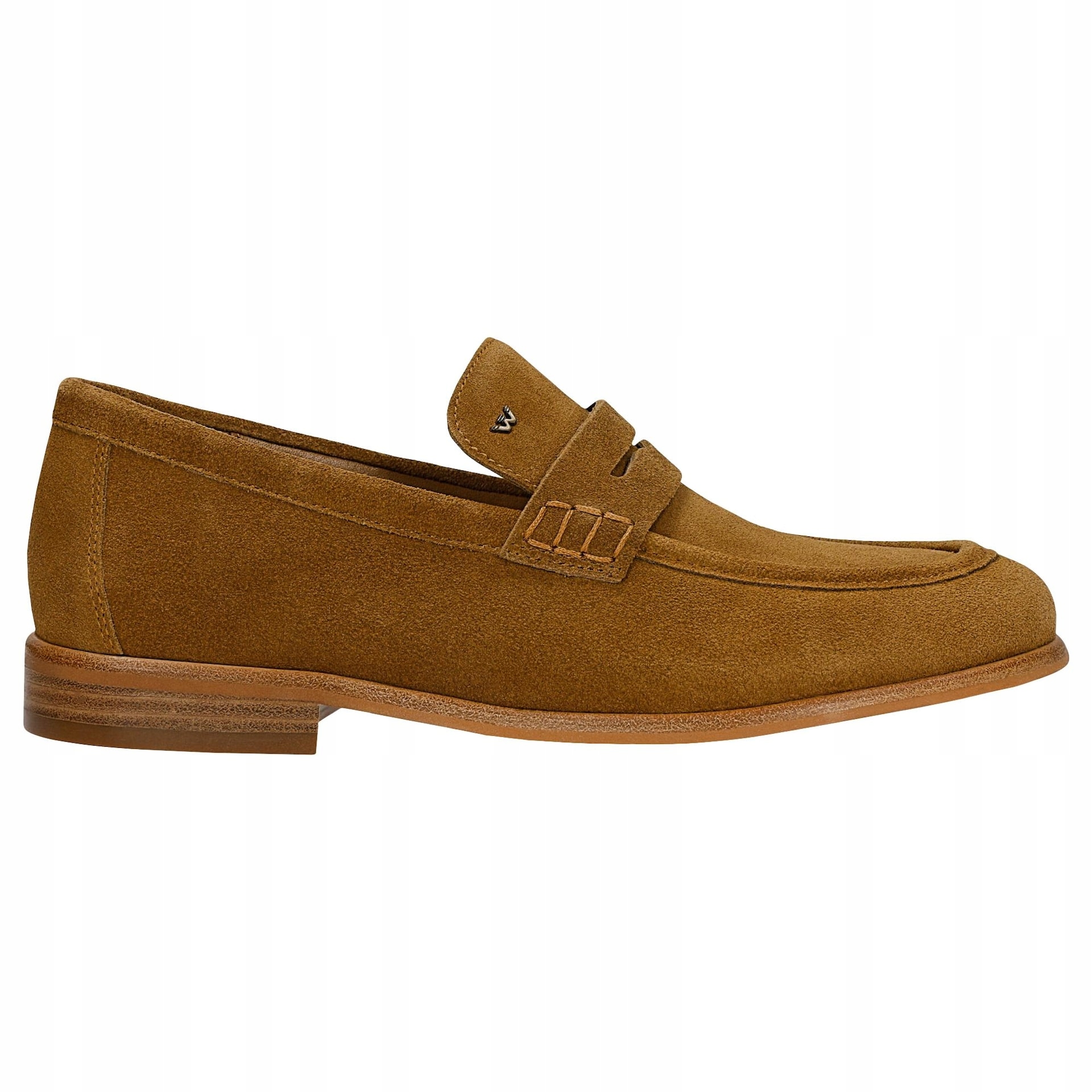 Hnědé dámské mokasíny Penny Loafers vel.