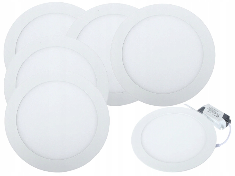 Ultratenký stropní panel Halogen Led Sada 6x