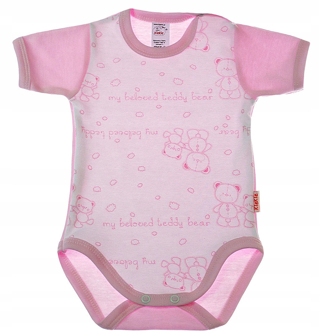 

Body Krótki rękaw 100% Bawełna r 68 Klekle