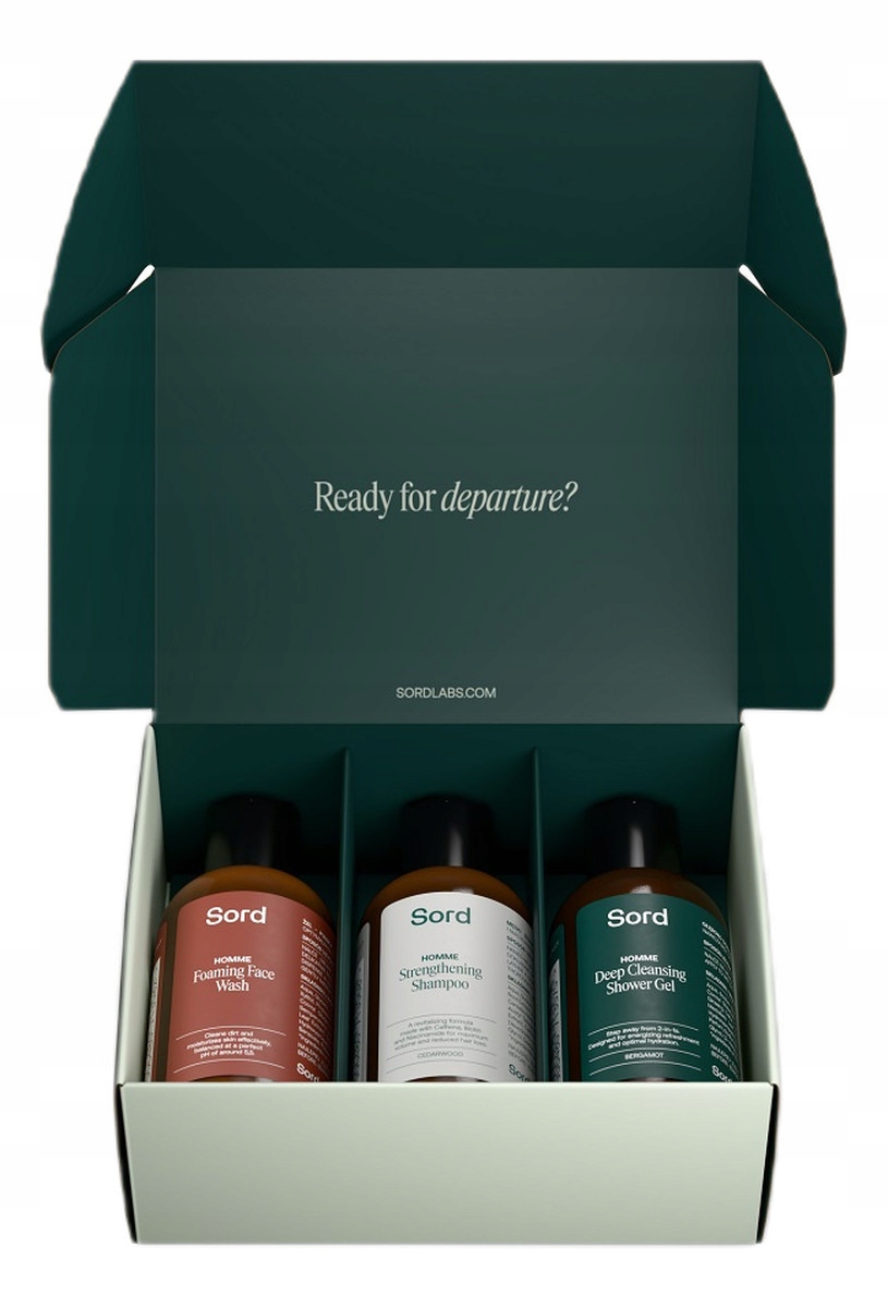 Sord_set Travel Set Deep Cleansing Shower Gel sprchový gel 50 ml Stren