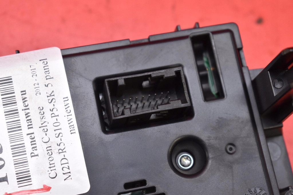 control panel air conditioning devices KLIMY 96746550ZD CITROEN C-ELYSSE 2 II 12-17